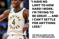 华体会课程-关于步行者战胜老鹰，奥拉迪波状态回升的信息