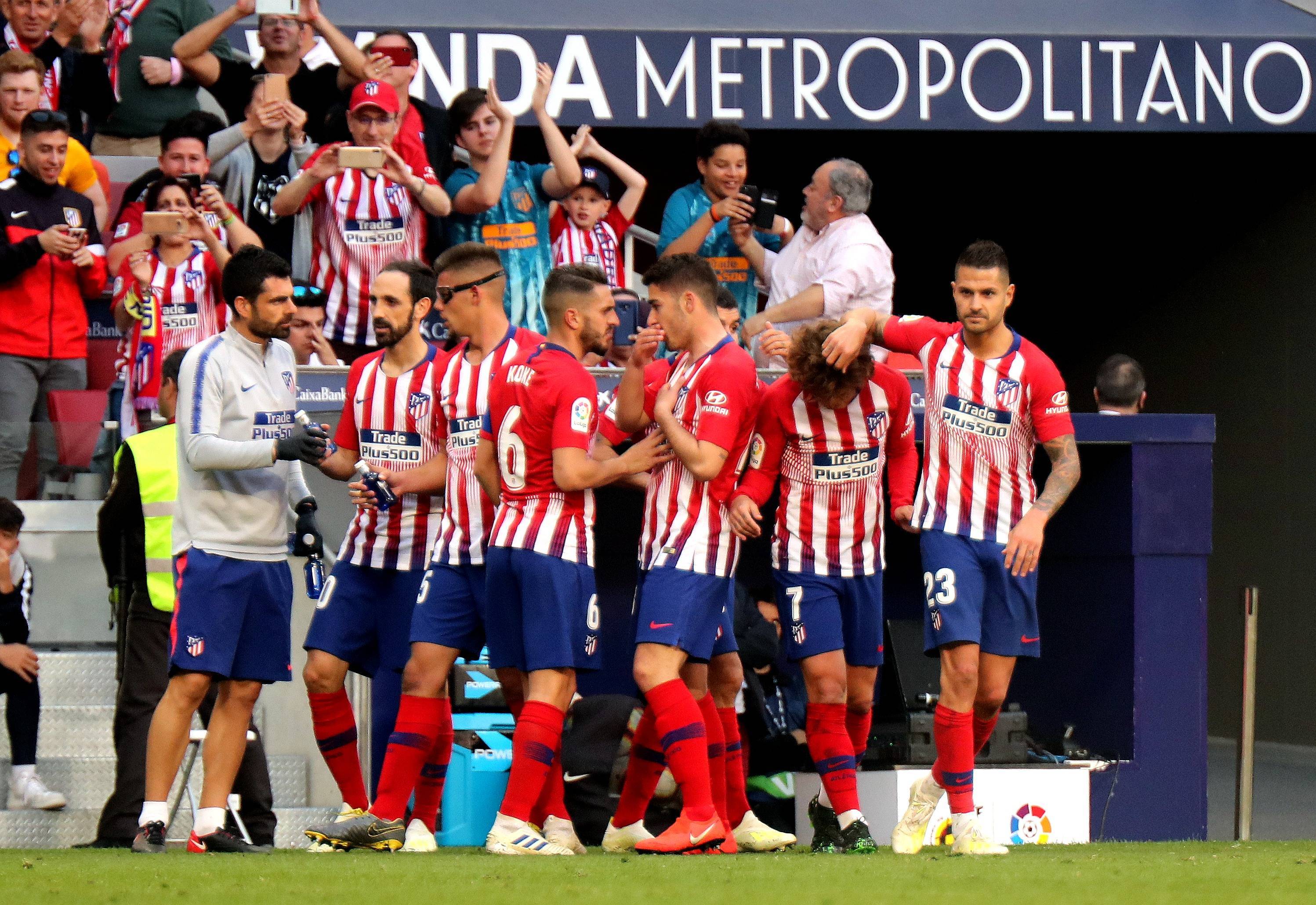 马竞逆转瓦伦，前六名仍领先巴萨