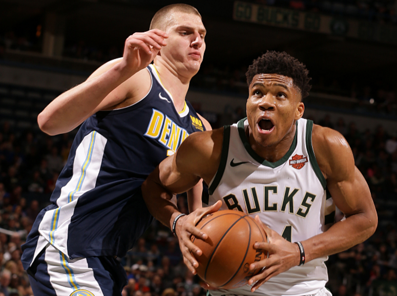 雄鹿力克掘金，西蒙斯破门