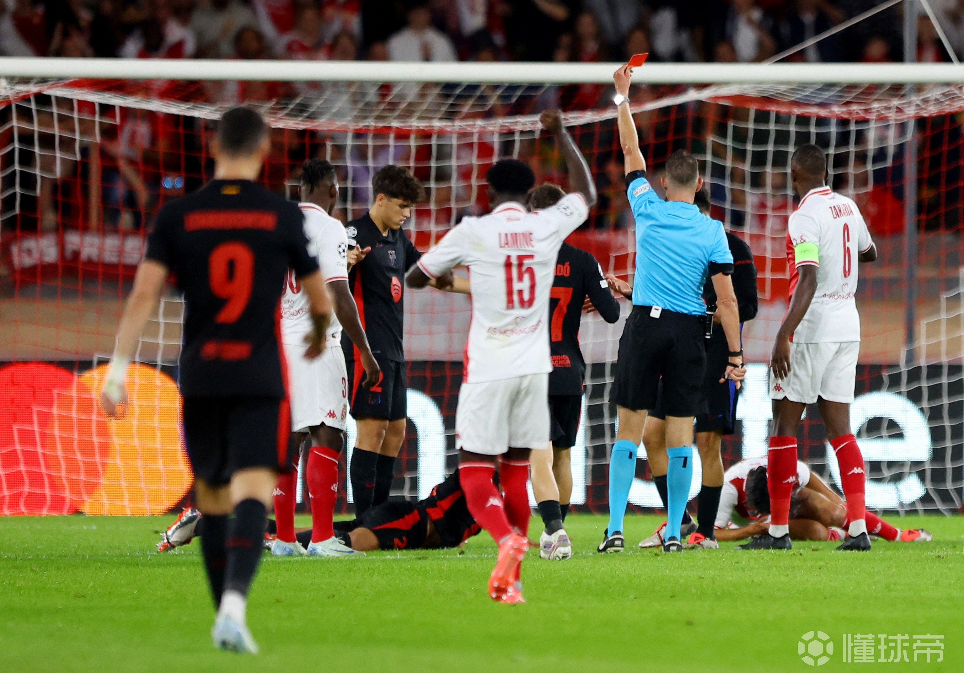 摩纳哥客场失利，积分榜下滑的简单介绍